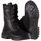 Берці польові зносостійкі черевики для силових структур KOMBAT 39 Чорний (OR.M_2448) - зображення 1