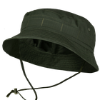 Панама тактическая универсальная маскировочный головной убор для спецслужб 60 Олива (OR.M_520) - изображение 9