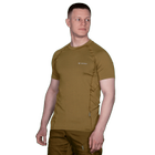 Футболка тактическая мужская летняя повседневная футболка для силовых структур M Койот (OR.M_933) - изображение 3