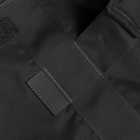 Баул тактичний універсальний військова сумка з горизонтальним завантаженням KOMBAT 100л 7066 Чорний (OR.M_2912) - зображення 9