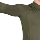 Чоловічий лонгслів тактова чоловіча футболка з довгим рукавом для силових структур M Оліва (OR.M_1115) - зображення 5
