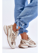 Жіночі кросівки Emare 40 Бежеві (5905677438178) - зображення 7