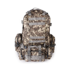 Тактичний рюкзак із підсумками "B08 oliva - Оливковий" 55 л, штурмовий рюкзак чоловічий (VS7006228) - изображение 7