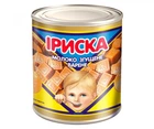 Сгущенное молоко вареное 8,5% жиру Іриска ж/б Первомайский МКК 370 g