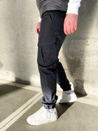Мужские тактические штаны Карго весенние серые S - изображение 3