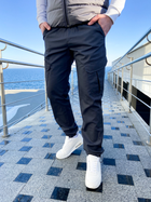 Мужские тактические штаны Карго весенние серые S - изображение 5