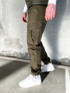 Мужские тактические штаны Карго весенние хаки S - изображение 3