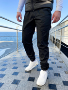 Чоловічі тактичні штани Карго весняні чорні L - зображення 7