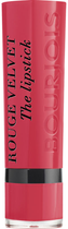 Матова помада для губ Bourjois Rouge Velvet The Lipstick 04 Hip Hip Pink 2.4 г (3614224102937) - зображення 1
