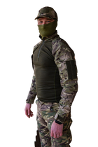 Тактична сорочка ubacs армійська для ЗСУ розмір S Хакі - зображення 1