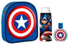 Zestaw Marvel Captain America Eau De Toilette Spray 50 ml + Żel pod prysznic 300 ml + Torebka (8411114090092) - obraz 1