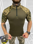 Убакс Тактическая рубашка с коротким рукавом синий XL - изображение 5