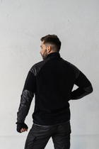 Куртка флисовая LOGOS с Soft Shell плечами и рукавами черный M - изображение 2