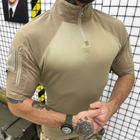 Мужской Убакс Single Sword с короткими рукавами и Принтом / Прочная уставная Рубашка Coolmax койот размер M - изображение 1
