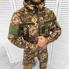 Чоловічий демісезонний Костюм Periodization Куртка + Штани / Польова форма Softshell піксель розмір XL - зображення 3