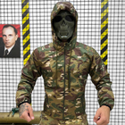 Чоловічий Дощовик із мембранної тканини / Водонепроникна Куртка з капюшоном мультикам розмір 2XL - зображення 1