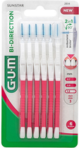 Зубні щітки GUM Bi-Direction Brush 1.2 мм x 6 шт (7630019903394) - зображення 1