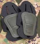 Наколенники тактические военные защитные для тактических брюк вставные для ЗСУ олива - изображение 1