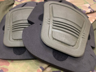 Наколенники тактические военные защитные для тактических брюк вставные для ЗСУ олива - зображення 3