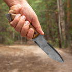 Охотничий Нож из Углеродистой Стали HK2 CSH BPS Knives - Нож для рыбалки, охоты, походов - изображение 6