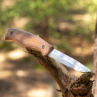 Туристический Нож из Углеродистой Стали с ножнами BS3 CSH BPS Knives - Нож для рыбалки, охоты, походов - изображение 3