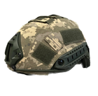 Тактичний військовий кавер на шолом Fast L Піксель - зображення 5