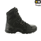 Берці зимові чоловічі тактичні черевики непромокаючі M-tac Thinsulate Black розмір 41 (27 см) високі з утеплювачем - зображення 4