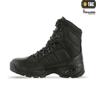 Берцы зимние мужские тактические непромокаемые ботинки M-tac Thinsulate Black размер 43 (28.5 см) высокие с утеплителем - изображение 3