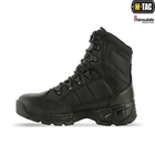 Берці зимові чоловічі тактичні черевики непромокаючі M-tac Thinsulate Black розмір 40 (26.5 см) високі з утеплювачем - зображення 3