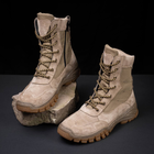 Тактическая обувь для военных лето Берцы, цвет песочный, размер 40 (105009-40) - изображение 6