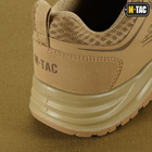 Мужские тактические кроссовки летние M-Tac размер 38 (25 см) Койот (Пеочный) (IVA COYOTE) - изображение 12