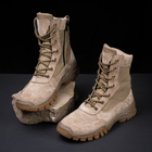 Тактическая обувь для военных лето Берцы, цвет песочный, размер 44 (105009-44) - изображение 6