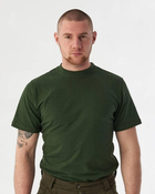 Футболка ЗСУ олива летняя военная мужская тактическая для военнослужащих ВСУ Размер 58 - изображение 1