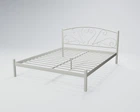 Ліжко двоспальне KarissaDesign 120х200 сірий
