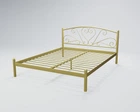 Ліжко двоспальне KarissaDesign 180х190 золотий