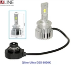 LED автолампи Qline Ultra D2S 6000K