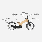 Rowerek biegowy Wishbone Cruise bike drewniany czarny (wish15) - obraz 7