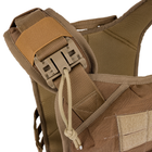 Военный жилет плитоноска для бронепластин с системой быстрого сброса SKELETON койот - изображение 3