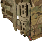Військовий жилет плитоноска для бронепластин з системою швидкого скиду SKELETON Мультікам - зображення 3