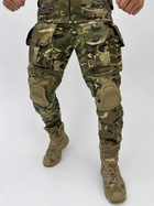 Тактический осенний военный комплект First ( Куртка + Штаны ), Камуфляж: Мультикам, Размер: XL - изображение 9
