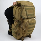 Рюкзак тактический штурмовой 45 л Oxford 1000D Койот - изображение 1