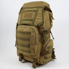 Рюкзак тактический штурмовой 45 л Oxford 1000D Койот - изображение 6