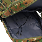 Рюкзак тканевый милитари JZ SB-JZC13009a-brown - изображение 5