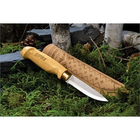Охотничий финский нож с кожанным чехлом Rapala Classic Birch Collection (9,5 см) - изображение 6
