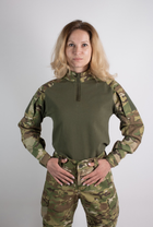 Убакс женский мультикам рубашка тактическая с длинным рукавом размер 68 - изображение 3
