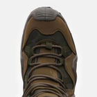 Мужские кожаные Ботинки Scooter со вставками Cordura / Летние Берцы на стойкой подошве коричневые размер 45 - изображение 5
