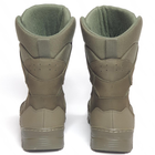 Мужские нубуковые Ботинки с Мембраной / Зимние Берцы до -25°C на устойчивой подошве олива размер 41 - изображение 5