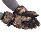 Перчатки для охоты рыбалки и туризма теплые MARUTEX A-610 L-XL камуфляж лес - изображение 6