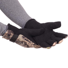 Перчатки для охоты и рыбалки теплые с закрытыми пальцами SP-Sport BC-7389 размер L Камуфляж Лес - изображение 5