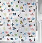 Шторка для ванної Spirella Fish Pvc багатобарвна 180x200см (10.21960)